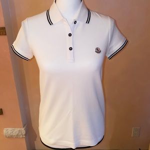Brand New XS Moncler Collar T-Shirt